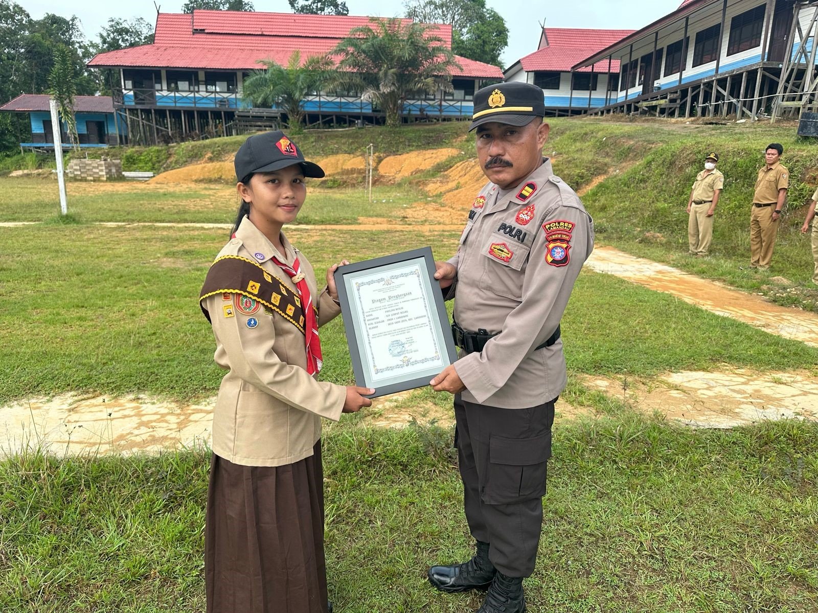 Anggota Terbaik Saka Bhayangkara POLRES Lamandau Angkatan XIV Tahun 2024
