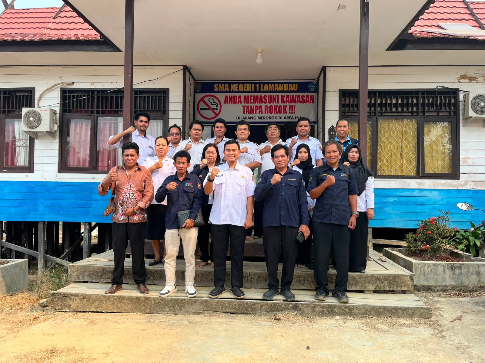 Tingkatkan Mutu Pendidikan, Lintas Sekolah Hadiri Pendampingan Analisis Program Berbasis Inquiry Kolaboratif di SMAN 1 Lamandau